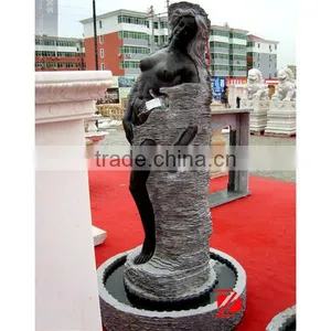 Outdoor Marble Nude Women Fountain thumbnail-1