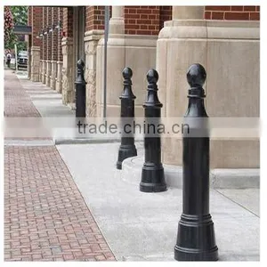 Cast Iron Steet Road Bollard for Roadway,protective Road Bollards,traffic Safety Bollards thumbnail-6