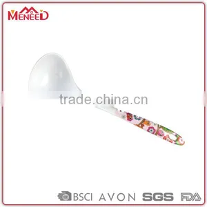 Food Grade OEM Accepted Large Long Plastic Soup Spoon, Melamine Utensils for Cooking thumbnail-1