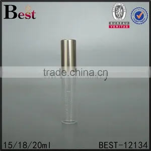 Cosmetic Packaging High Quality Clear Tube Glass Roll Bottle Roll on Perfume Bottle With Gold Cap Best Sellers China thumbnail-6