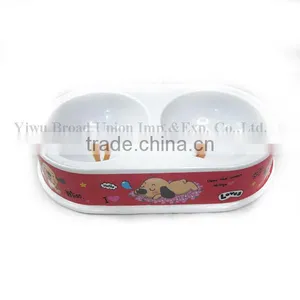 Plastic Dog Food Bowl thumbnail-1