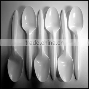 Plastic Disposable SPOONS Cutlery Good Quality Thick White Plastic Spoons,custom Plastic Spoons Manfuacturer thumbnail-1