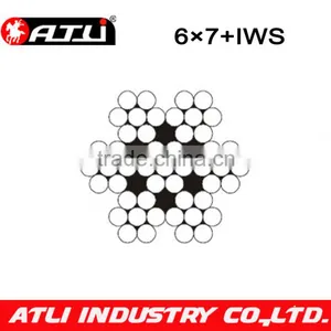 6*7 IWS Ungalvanized and Galvanized Steel Wire Rope thumbnail-1