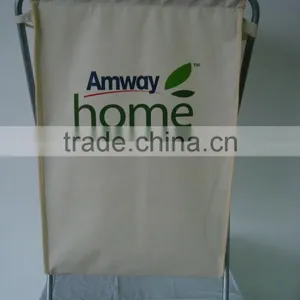 Black Polyester Laundry Hamper thumbnail-5