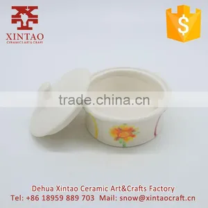 DEHUA Glazed Chinese Style Hand-painted Ceramic Jewelry Boxes thumbnail-2