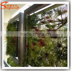 Hot Sale Artificial Green Wall Made of Artificial Ivy Fence Artificial Green Leaf Fence for Wall Decoration thumbnail-2