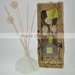 New Designed Aroma Reed Diffuser,rattan Ball Diffuser,glass Bottle Set thumbnail-1