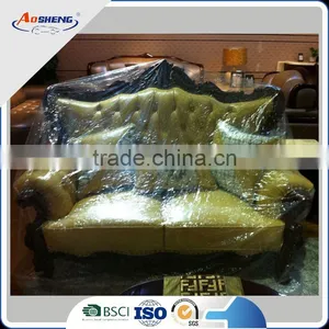 China Supply Plastic Transaprent Package Sofa Cover thumbnail-4