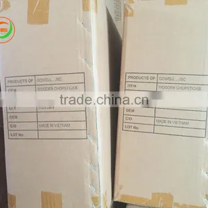 Hot Sales 2017 - Disposable Wooden Chopsticks 203.x4.3mm; 203x4.5mm; 203x4.8mm for Japan and Korea Market thumbnail-6