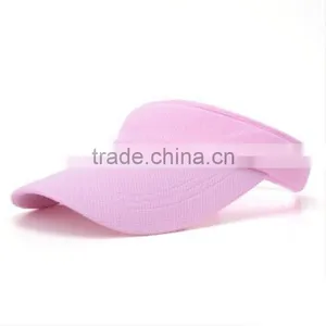 Without Embroidery/printed Cheap Cotton Sun Visor Cap Hats thumbnail-3