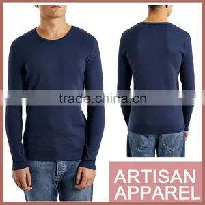 Wholesale Blank Soft Plain Long Sleeve t Shirt Long Sleeve 95 Cotton 5 Spandex t Shirt Fancy Cotton Spandex t Shirt thumbnail-1