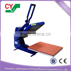 CE SGS Semi-automatic High Printing Pressure Heat Press Machine T-shirt thumbnail-3