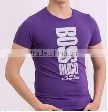 Men t Shirt, Short Sleeve, 100% Cotton, Sreen Printing,160GSM thumbnail-3