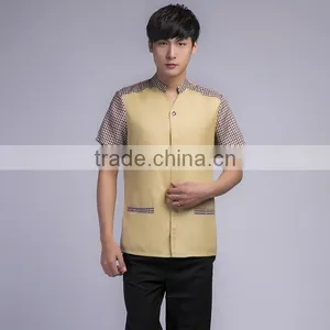 Good Quality Big Discount Factory Wholesale Fashionable Modern Hotel Waitress Uniforms for Sale thumbnail-4