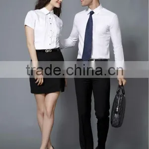 2015 Fashion Short Sleeve Women Dress Shirts With Good Quality thumbnail-1