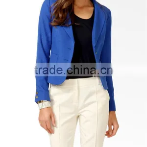 Essential Jacquard Lady Woven Blazer thumbnail-1