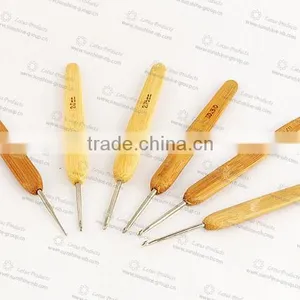 Sewing Accessories Bamboo Handle Crochet Hook Bamboo Crochet Hook thumbnail-2