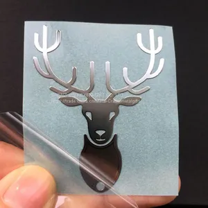 Custom Decorative Trademark Metal Nickel Stickers With Adhesive Glue thumbnail-3
