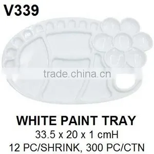 Plastic Paint Palette,Plastic Paint Tray,Empty Palette, Artist Watercolor Paint Tray thumbnail-3