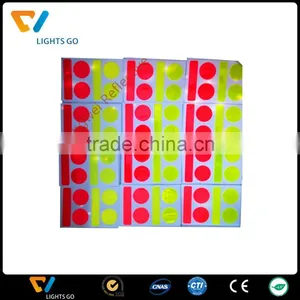 Colorful Reflective Safety Sticker for Bicycle Helmet thumbnail-1