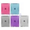 Good Quality Fashionable Design Colorful Translucent Fingerprint Pattern Silicon Case Cover for IPad 2 3 4 thumbnail-2
