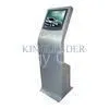 Vandal-proof Standalone Interactive Information Kiosk With Curved Design thumbnail-1