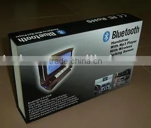 Wireless Parking Sensor Bluetooth Handsfree Kit USB/SD Interface for MP3 Music File Playback thumbnail-1