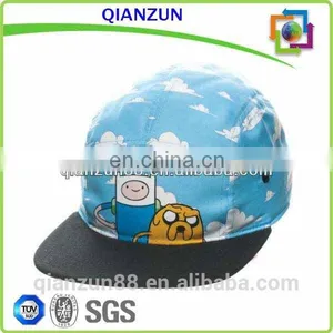 Adventure Time Finn Jake Cloud Blue 5 Panel Hat Cap and Hat thumbnail-1
