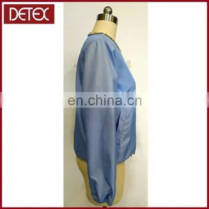 Crystal Embroidery Light Blue Women Summer Jacket thumbnail-2