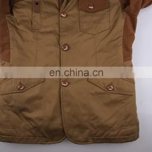 Latest Vogue Mens Thick Padded Stylish Cotton Military Parka Coat thumbnail-5