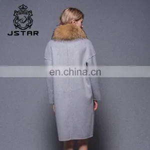 Super Quality Latest Design Double-Face Cashmere Jacket Overcoat Trench Coat thumbnail-6