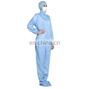 China Manufacturer Good Quality Antistatic Cleanroom Suit thumbnail-2