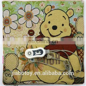 Warn Indoor USB Heated Cushion Professional China Factory OEM is Warmly Welcomed Office Chair Cushion Jacquard Fabric thumbnail-3