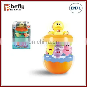 Baby Plastic Roly Poly Toy (Happy Circus) thumbnail-4