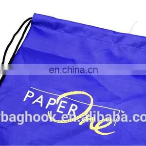 Custom Printing Logo Waterproof Nylon Drawstring Bag thumbnail-4