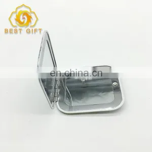 Purse Handbag Double Cosmetic Souvenir Compact Square Mirror thumbnail-6