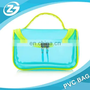 Portable Colorful Waterproof PVC Makeup Case Bag Travel Organizer Toiletry Wash Bag Pouch thumbnail-1