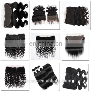 Raw Malaysian Hair Extension Body Wave Cuticle Aligned Free Sample Hair Bundles thumbnail-6