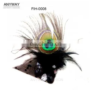 Peacock Feathers Eye Mask For Jewellry thumbnail-1
