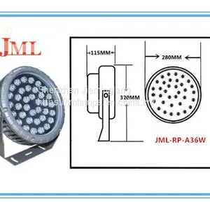 Best Sell Jieminglang Aviation Aluminum JML-SL-A36W Led Floodlight 36W RGB Single Color thumbnail-2