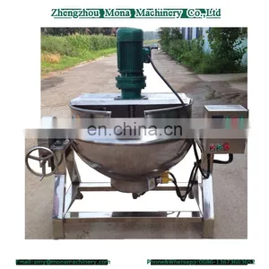 Gas Heating Sandwich Pot / Cooker/ Boiler/gas Jacketed Kettle for Sale thumbnail-1