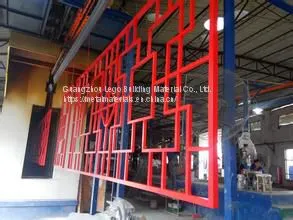 Metal Building Materials Aluminum Veneer Slat Fence thumbnail-3