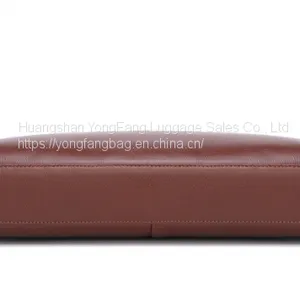 New Men's Leather Handbag Cross-sectional Business Bag thumbnail-4