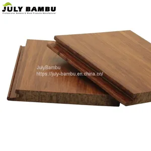 China Factory Laminated and Vertical Bamboo Flooring Natural Strand Woven Bamboo Flooring for Indoor thumbnail-5