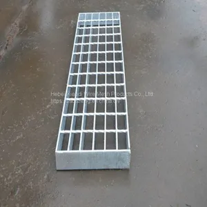 Hot Dip Galvanized Plain Bar Steel Grating, Serrated Bar Steel Grating thumbnail-5