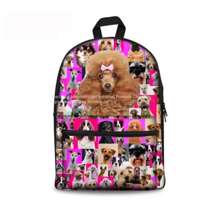 New Children's Backpack Wholesale High Quality Canvas Customized Logo and Pattern thumbnail-5