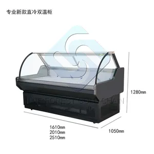 Meat Display Freezer Chiller Showcase for Butcher thumbnail-2