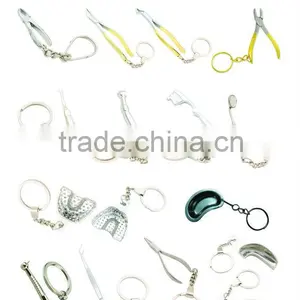Dental Instruments Keychains / Keyrings - Different Models (High Quality) thumbnail-1