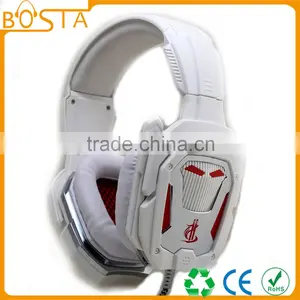 Wholesale Factory Design Fashion Stereo Best Selling 7.1 Sound LED Gaming Headsets thumbnail-5