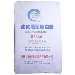 Direct Factory Price R6658 Rutile Titanium Dioxide Plastics Masterbatch Good Dispersion White Pigment Top Industrial Grade thumbnail-1